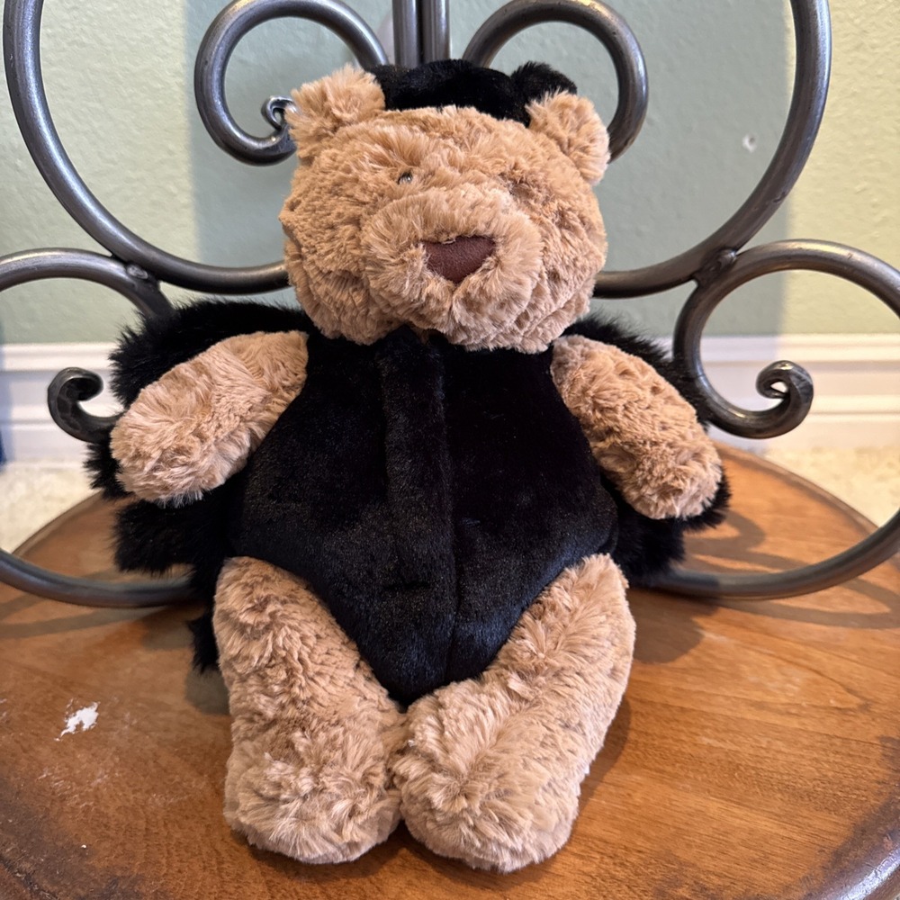 Jellycat Bartholomew Bear "Spider" Halloween NWT Retired